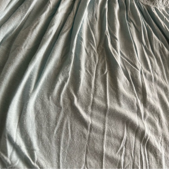 Baby Blue Lace Bow Slip Dress - Picture 3 of 5